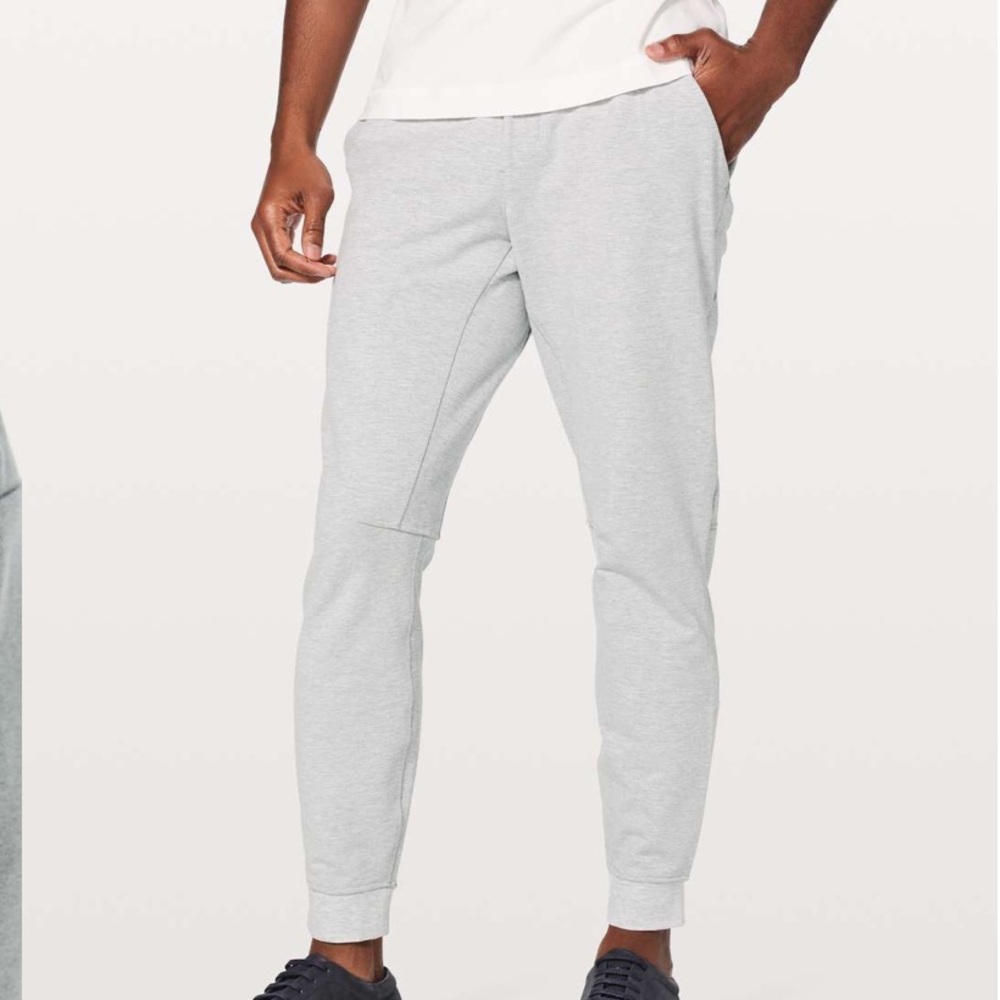 Lululemon City Sweat Jogger shorter 29" heathered Ultra Light Grey